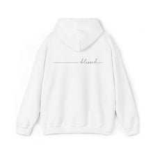Load image into Gallery viewer, Blessed - Design on Back (Black ink) - Unisex Heavy Blend™ Hooded Sweatshirt