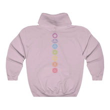 Load image into Gallery viewer, 7 Chakras - I AM WHOLE - Unisex Heavy Blend™ Hooded Sweatshirt (Color)