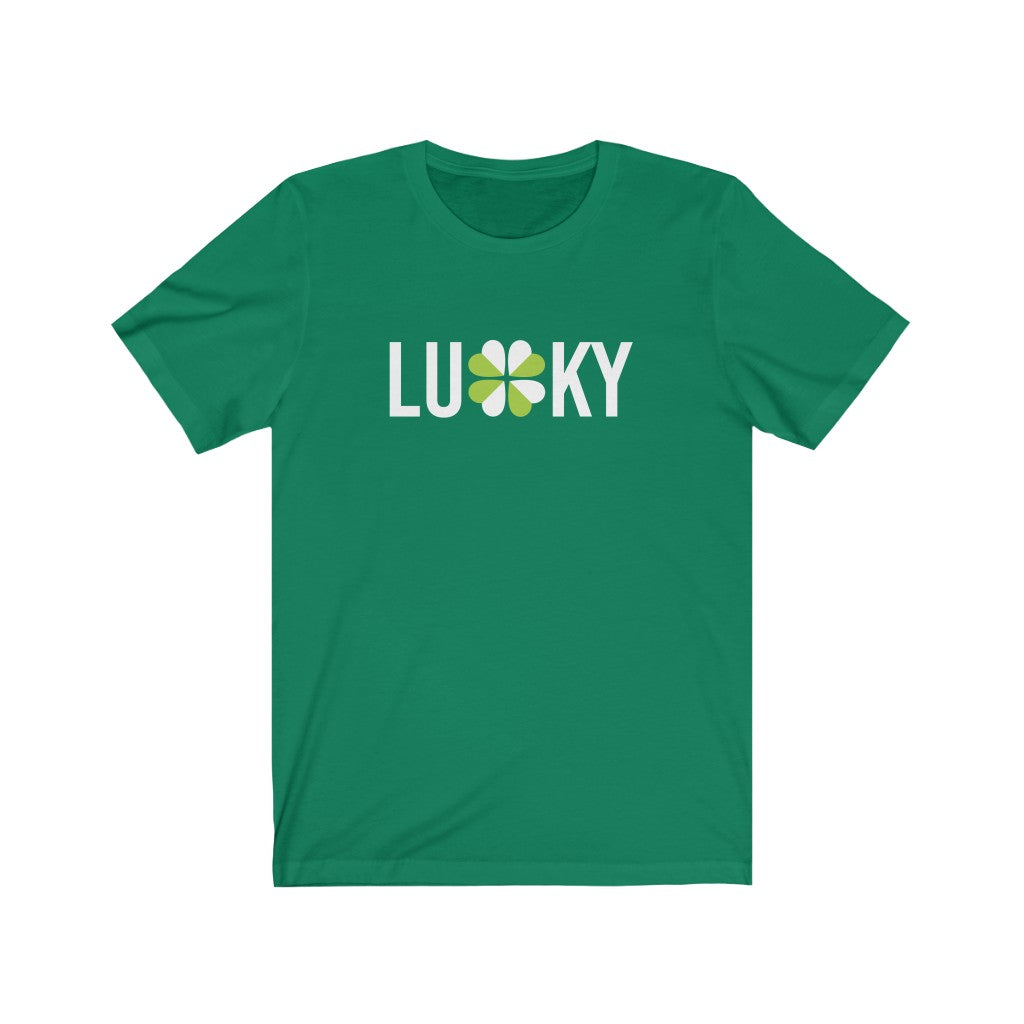 LUCKY - Unisex Jersey Short Sleeve Tee