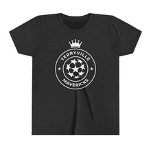 Load image into Gallery viewer, Mavericks - Star Ball Crown - Bella Canvas Tee (Youth)