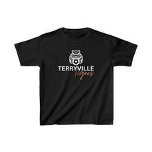 Load image into Gallery viewer, Tiger with Ball - Terryville Tigers - Kids Heavy Cotton™ Tee