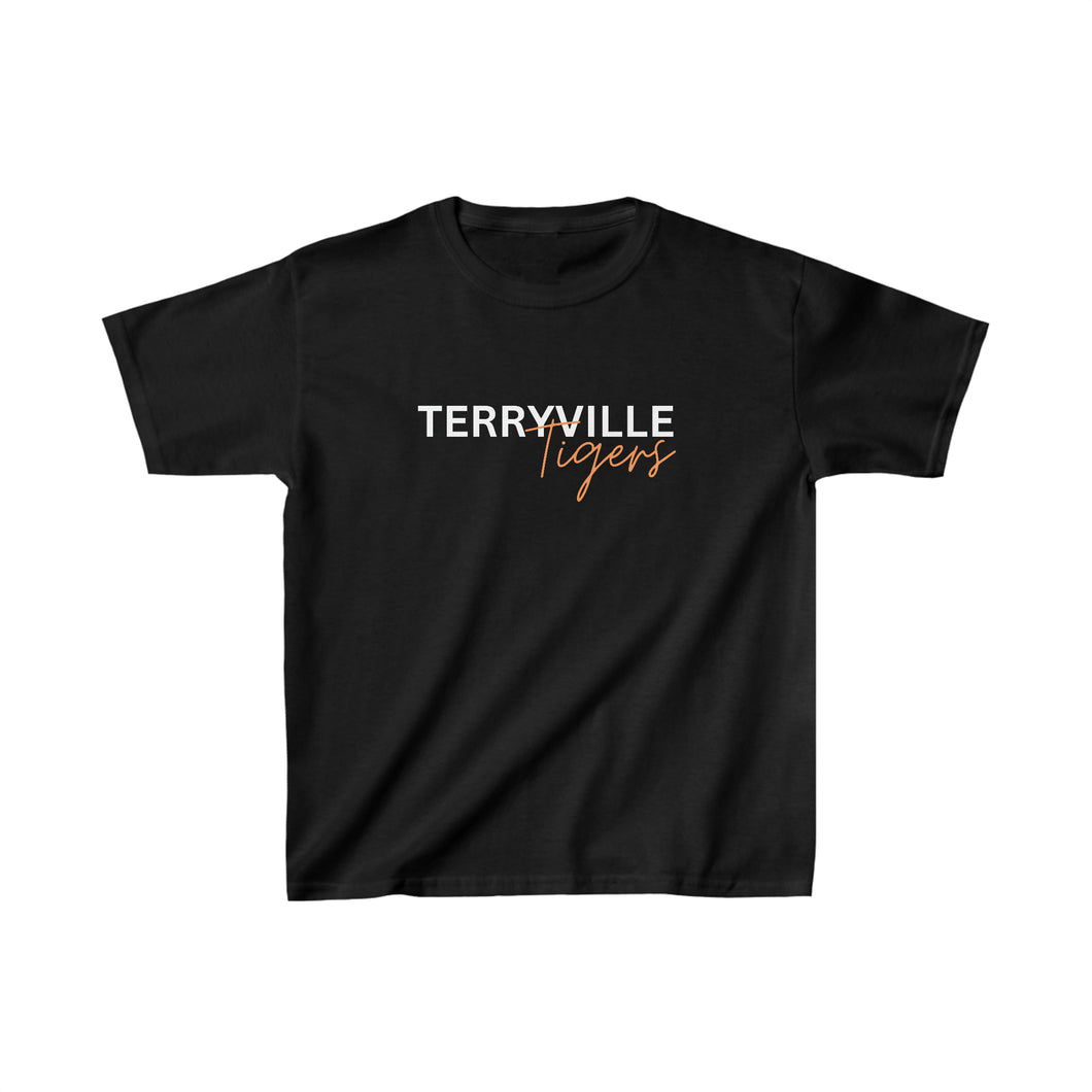 Terryville Tigers - Kids Heavy Cotton™ Tee