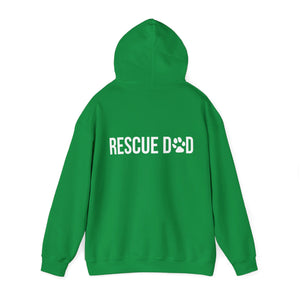 Almost Home Rescue Dad - Unisex Heavy Blend™ Hooded Sweatshirt