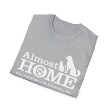 Load image into Gallery viewer, Almost Home - VOLUNTEER (Full Logo Front) Unisex Softstyle T-Shirt