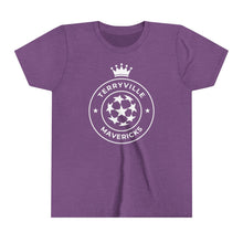 Load image into Gallery viewer, Mavericks - Star Ball Crown - Bella Canvas Tee (Youth)