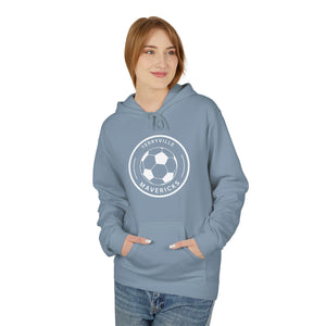 Mavericks - Circle Logo White - Unisex Hoodie (Adult)