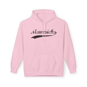 Mavericks - Black Swoosh - Unisex Hoodie (Adult)