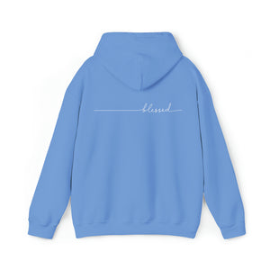 Blessed - Design on Back - Unisex Heavy Blend™ Hooded Sweatshirt
