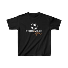Load image into Gallery viewer, Soccer Ball - Terryville Tigers - Kids Heavy Cotton™ Tee