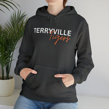 Load image into Gallery viewer, Terryville Tigers - ADULT Unisex Heavy Blend™ Hooded Sweatshirt