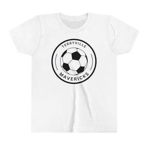 Mavericks - Circle Logo Black - Bella Canvas Tee (Youth)