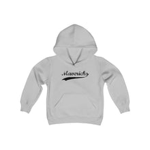 Load image into Gallery viewer, Mavericks - Black Swoosh - Hoodie (Youth)