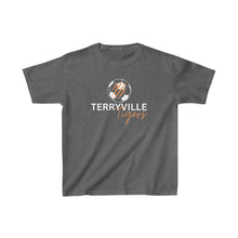 Load image into Gallery viewer, Soccer Ball, Slash - Terryville Tigers - Kids Heavy Cotton™ Tee