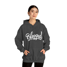 Load image into Gallery viewer, Blessed - Cursive - Unisex Heavy Blend™ Hooded Sweatshirt