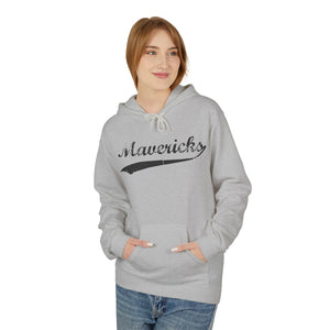 Mavericks - Black Swoosh - Unisex Hoodie (Adult)