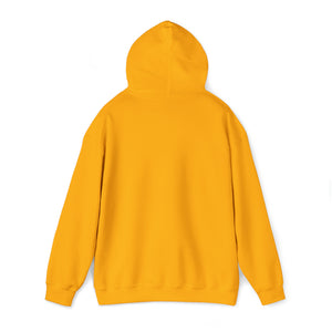 Grateful Thankful Blessed - Cursive - Unisex Heavy Blend™ Hooded Sweatshirt