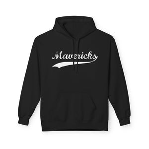 Mavericks - Swoosh White - Unisex Hoodie (Adult)