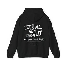 Load image into Gallery viewer, Lit Gear Rock Your Love &amp; Light - Unisex Heavy Blend™ Hooded Sweatshirt