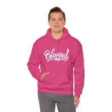 Load image into Gallery viewer, Blessed - Cursive - Unisex Heavy Blend™ Hooded Sweatshirt