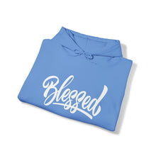 Load image into Gallery viewer, Blessed - Cursive - Unisex Heavy Blend™ Hooded Sweatshirt