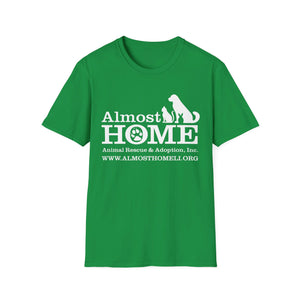 Almost Home - VOLUNTEER (Full Logo Front) Unisex Softstyle T-Shirt