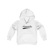 Load image into Gallery viewer, Mavericks - Black Swoosh - Hoodie (Youth)