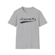 Load image into Gallery viewer, Mavericks - Black Swoosh - Unisex Softstyle T-Shirt (Adult)