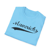 Load image into Gallery viewer, Mavericks - Black Swoosh - Unisex Softstyle T-Shirt (Adult)