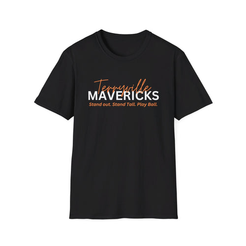 Mavericks - Slogan - Unisex Softstyle T-Shirt (Adult)