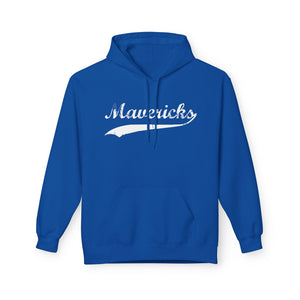 Mavericks - Swoosh White - Unisex Hoodie (Adult)