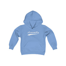 Load image into Gallery viewer, Mavericks - Swoosh White - Hoodie (Youth)