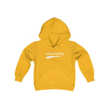 Load image into Gallery viewer, Mavericks - Swoosh White - Hoodie (Youth)