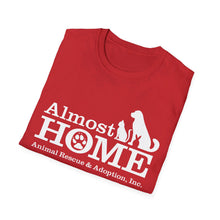 Load image into Gallery viewer, Almost Home - VOLUNTEER (Full Logo Front) Unisex Softstyle T-Shirt