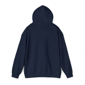 Grateful - Cursive (White ink) - Unisex Heavy Blend™ Hooded Sweatshirt