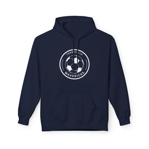 Mavericks - Circle Logo White - Unisex Hoodie (Adult)