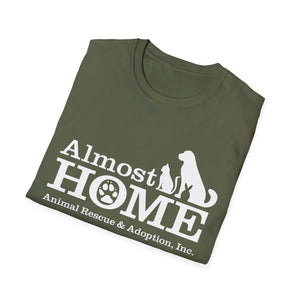 Almost Home - VOLUNTEER (Full Logo Front) Unisex Softstyle T-Shirt