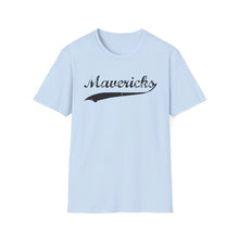 Load image into Gallery viewer, Mavericks - Black Swoosh - Unisex Softstyle T-Shirt (Adult)