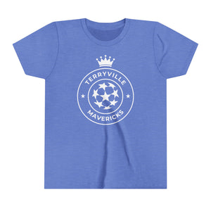 Mavericks - Star Ball Crown - Bella Canvas Tee (Youth)