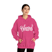 Load image into Gallery viewer, Blessed - Cursive - Unisex Heavy Blend™ Hooded Sweatshirt