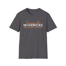 Load image into Gallery viewer, Mavericks - Slogan with Ball - Unisex Softstyle T-Shirt (Adult)