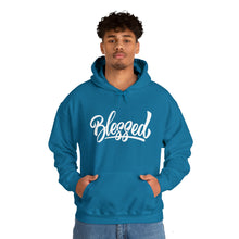 Load image into Gallery viewer, Blessed - Cursive - Unisex Heavy Blend™ Hooded Sweatshirt