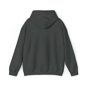 Grateful - Cursive (White ink) - Unisex Heavy Blend™ Hooded Sweatshirt