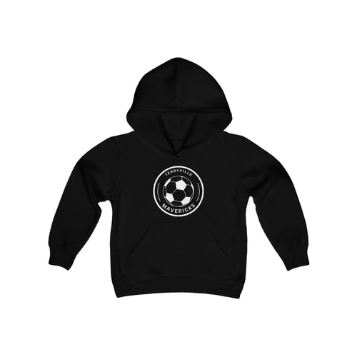 Mavericks - Circle Logo White - Hoodie (Youth)