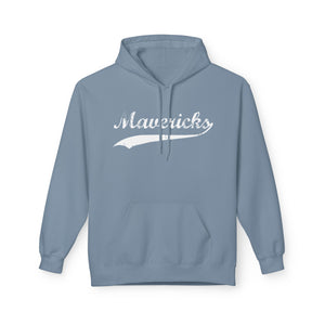 Mavericks - Swoosh White - Unisex Hoodie (Adult)