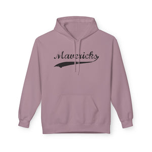 Mavericks - Black Swoosh - Unisex Hoodie (Adult)