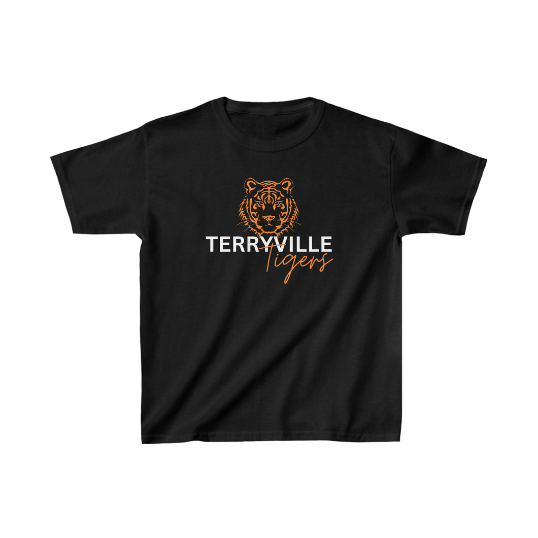 Tiger - Terryville Tigers - Kids Heavy Cotton™ Tee