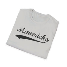 Load image into Gallery viewer, Mavericks - Black Swoosh - Unisex Softstyle T-Shirt (Adult)