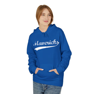 Mavericks - Swoosh White - Unisex Hoodie (Adult)