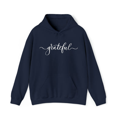 Grateful - Curly - Unisex Heavy Blend™ Hooded Sweatshirt