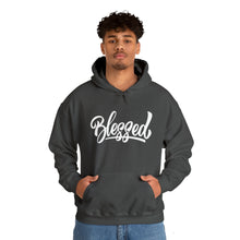 Load image into Gallery viewer, Blessed - Cursive - Unisex Heavy Blend™ Hooded Sweatshirt